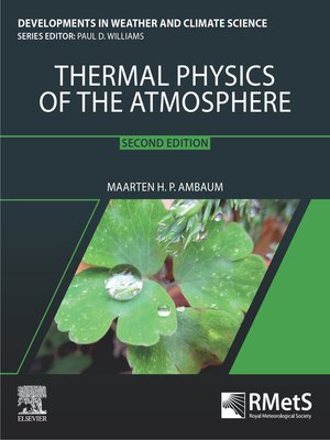 cover image of Thermal Physics of the Atmosphere
